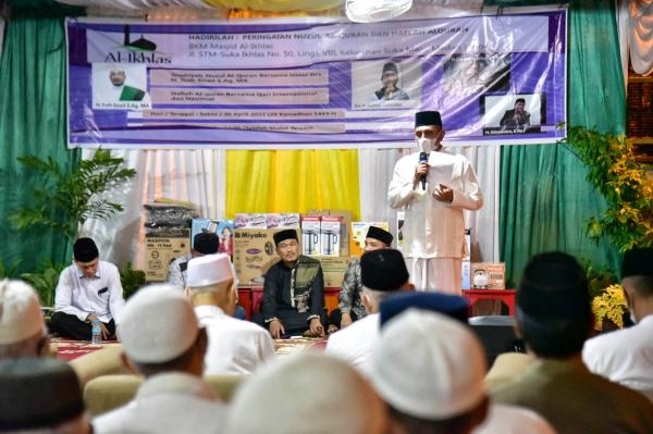 Peringatan Nuzul Quran, Edy Rahmayadi Ajak Masyarakat Terus Tingkatkan Hafalan dan Amalan Alquran